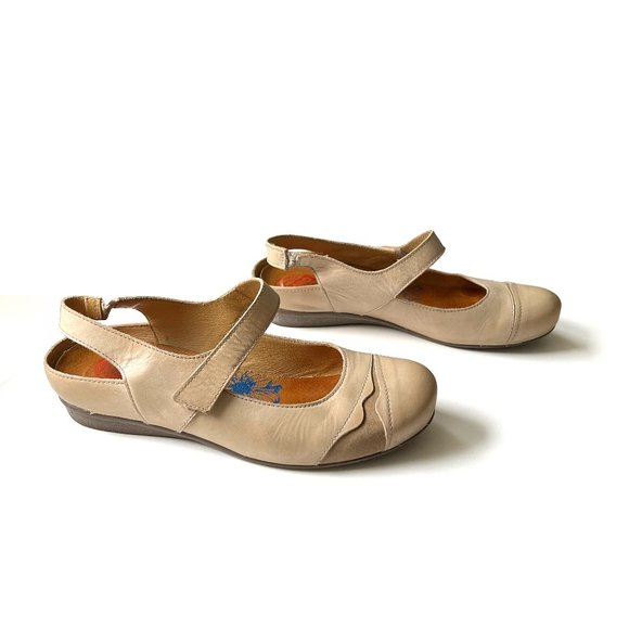 BRAKO Anatomic Collection, Spain Size 38 EU, 7.5 US, Cream Leather - Picture 1 of 17